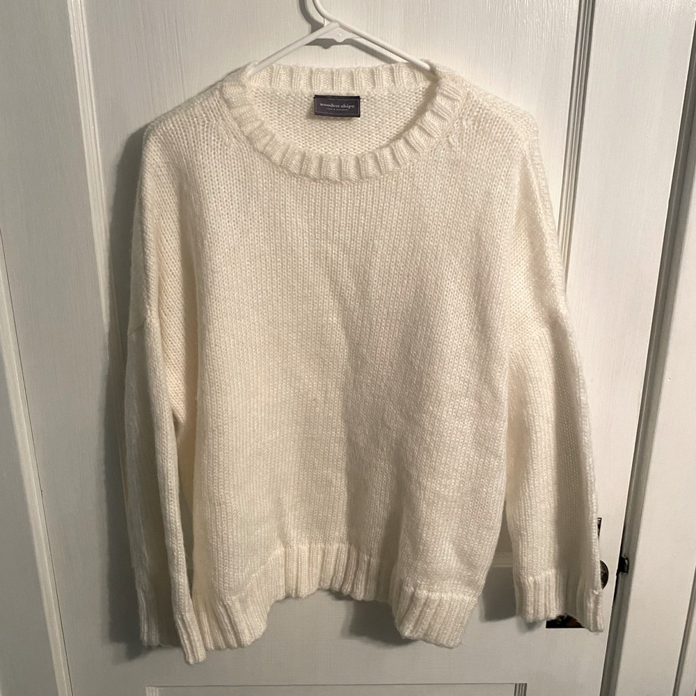 Wooden Ships white sweater